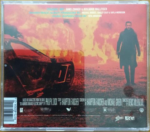22a Blade Runner 2049 - Original Motion Picture Soundtrack CD