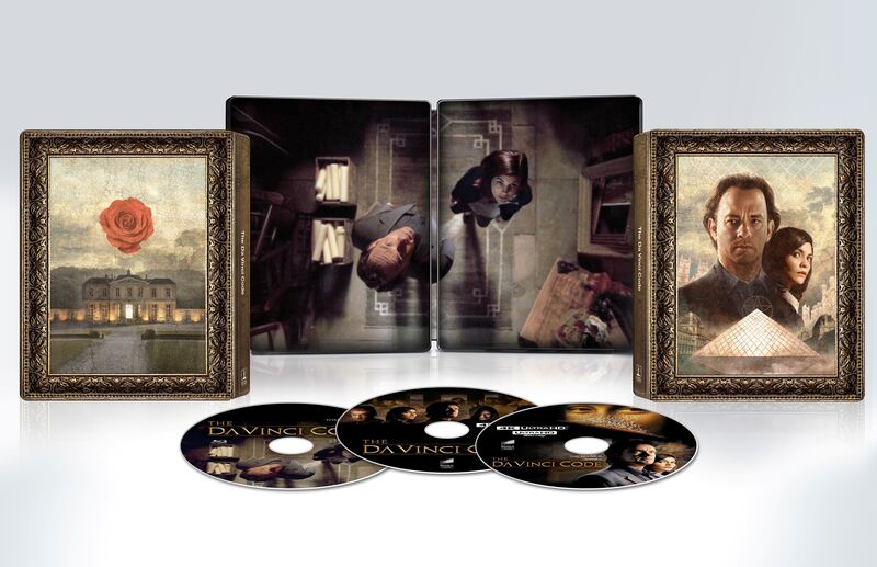 The Da Vinci Code (El Código Da Vinci) UHD4K + Blu-Ray (SteelBook)