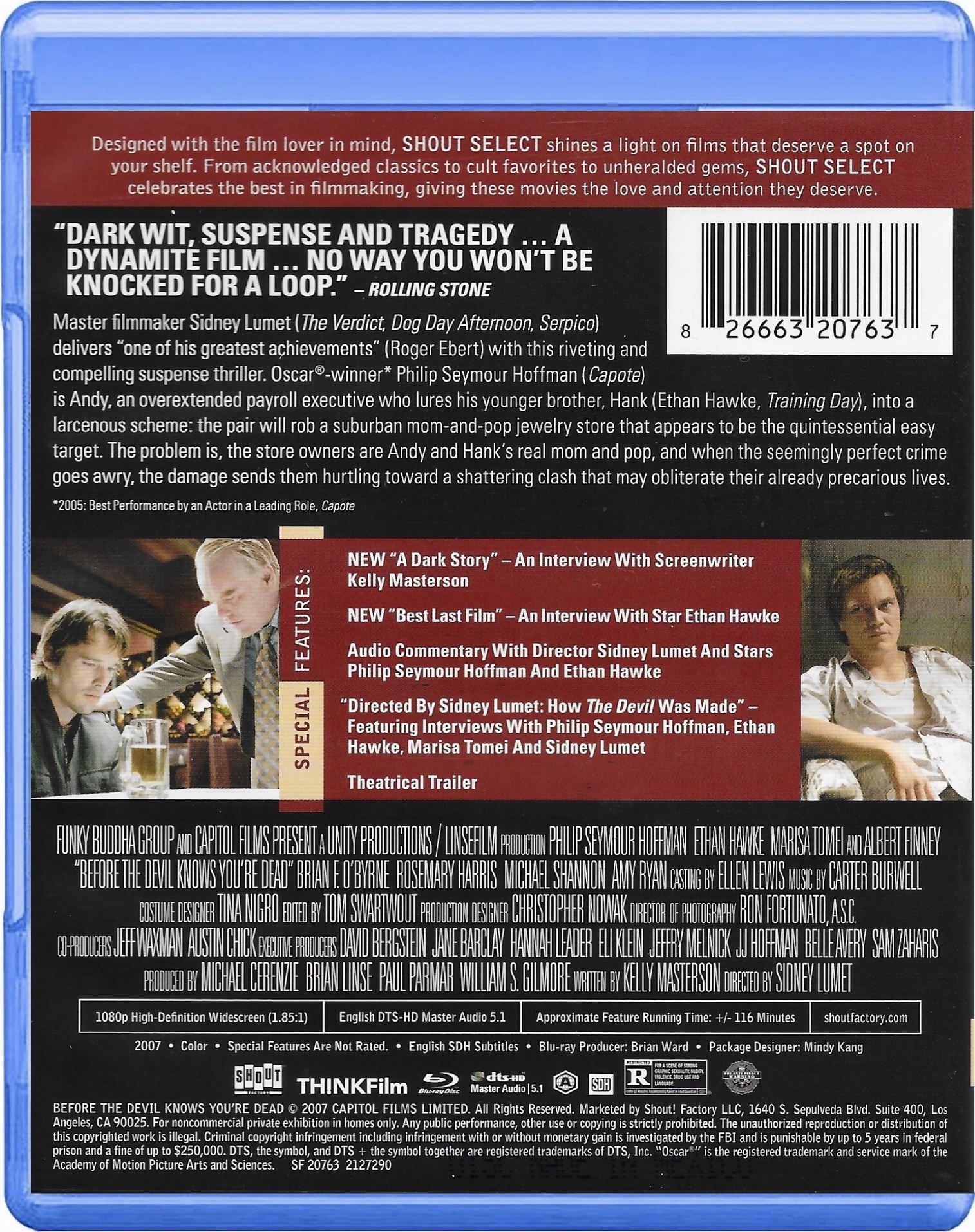 Before the Devil Knows You're Dead Blu-ray (Shout Select) - Imagen 2