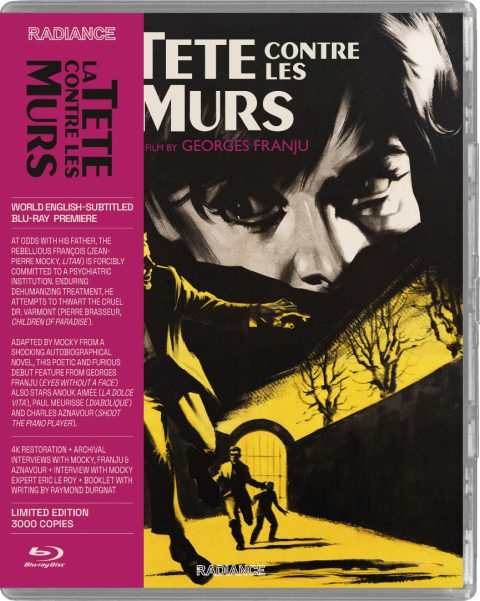 37 La Tête contre les murs (Head Against the Wall) Blu-Ray (Limited edition to 3.000 copies)