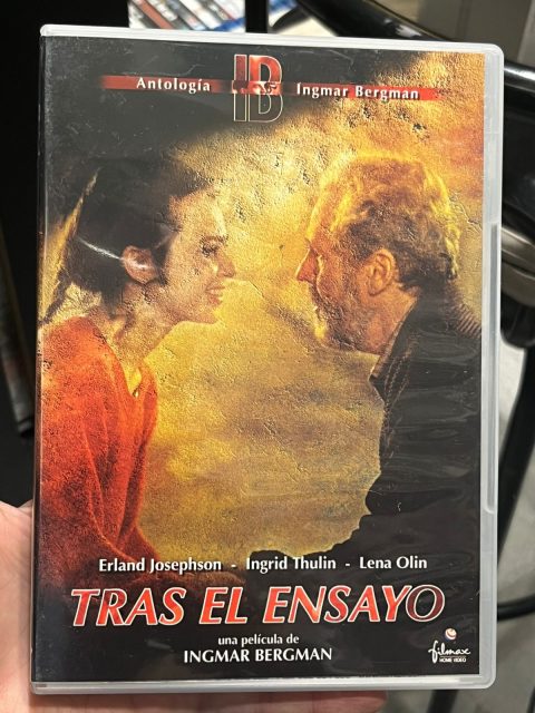 Efter repetitionen (Tras el Ensayo) DVD ZONA 2