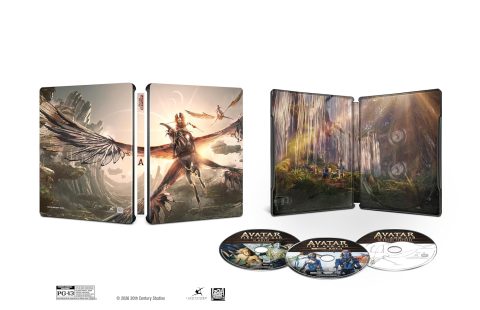 p1 Avatar: Fire and Ash UHD4K + Blu-Ray (Limited Edition Collectible SteelBook)