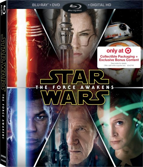 [USADO] Star Wars: Episode VII – The Force Awakens Blu-Ray + DVD (Target Exclusive DigiPack)