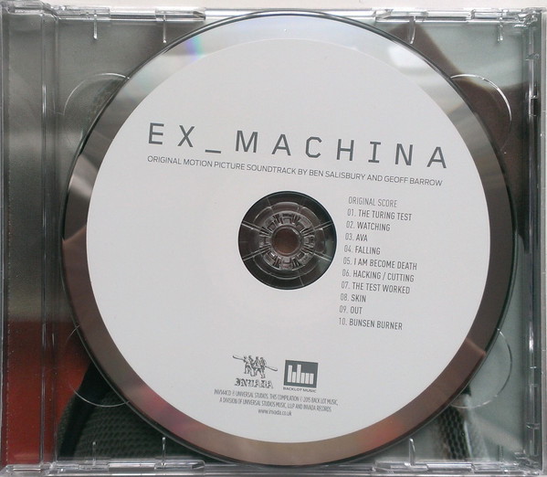 Ex_Machina - Original Motion Picture Soundtrack CD - Imagen 3