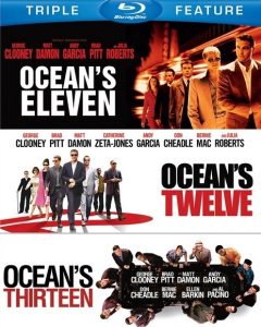 04 Ocean's Eleven / Ocean's Twelve / Ocean's Thirteen Blu-Ray (Warner Triple Feature)