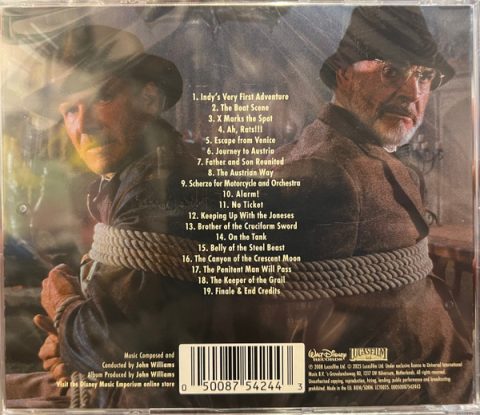 Indiana Jones And The Last Crusade - Original Motion Picture Soundtrack CD
