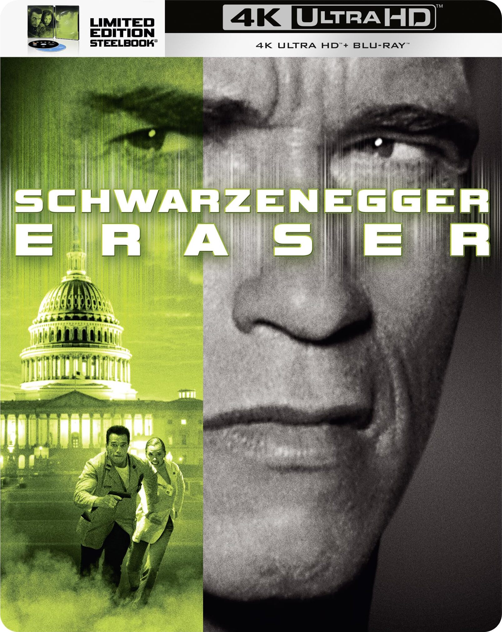 Eraser UHD4K (30th Anniversary Limited Edition SteelBook) (UK)
