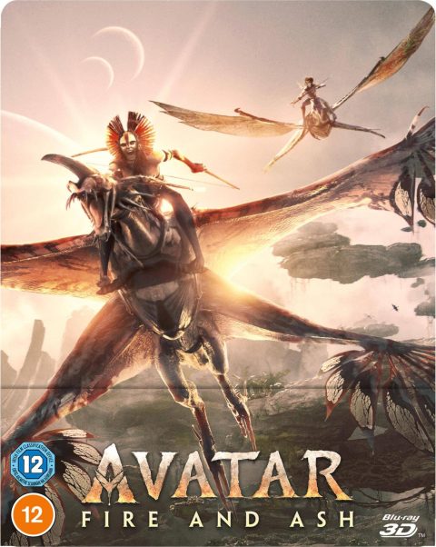 08 Avatar: Fire and Ash 3D+ Blu-Ray (Limited Edition Steelbook) (UK)