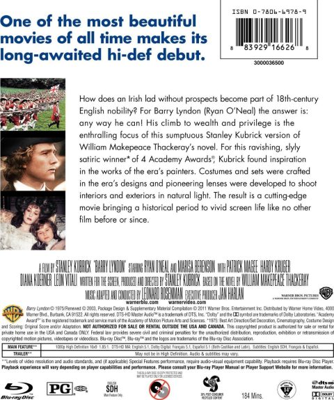 [USADO] Barry Lyndon Blu-Ray