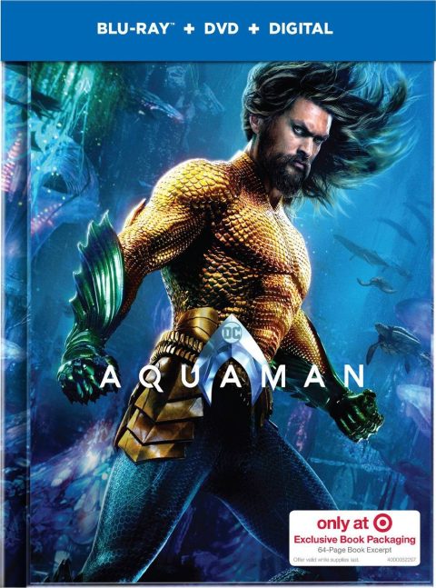 [USADO] Aquaman Limited Edition Blu-Ray (Digibook / Lenticular) (Sin J-Card)