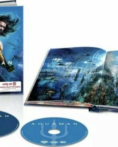 [USADO] Aquaman Limited Edition Blu-Ray (Digibook / Lenticular) (Sin J-Card)