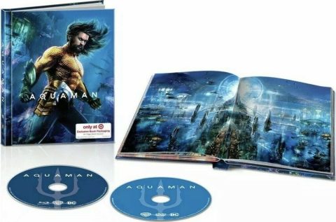 [USADO] Aquaman Limited Edition Blu-Ray (Digibook / Lenticular) (Sin J-Card)