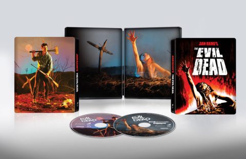 [PREVENTA] Evil Dead (1981) UHD4K + Blu-Ray (45th Anniversary Edition SteelBook) (UK)