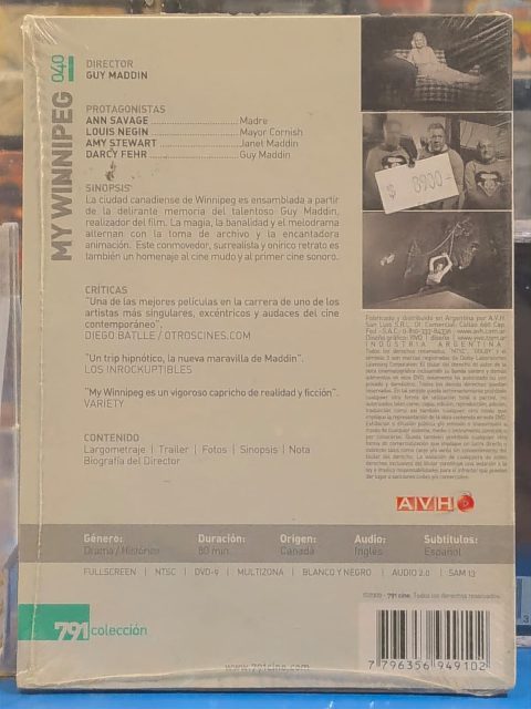 My Winnipeg DVD (791 Colección)