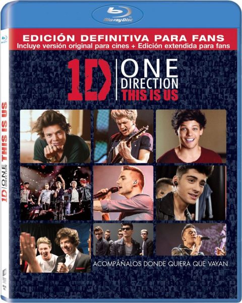 [USADO] One Direction: This is Us (One Direction: Así Somos) Blu-Ray