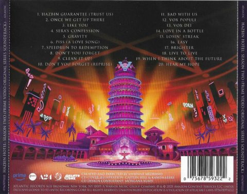 Hazbin Hotel: Season Two - Original Soundtrack CD