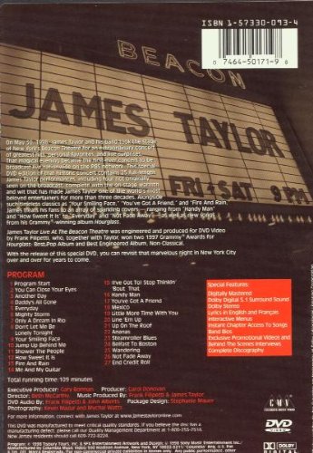 [USADO] James Taylor - Live at the Beacon Theatre DVD