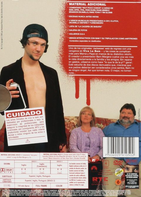 [USADO] Viva La Bam Temporada 1 DVD