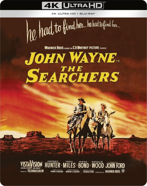 The Searchers UHD4K + Blu-Ray (Limited Edition SteelBook) (UK)