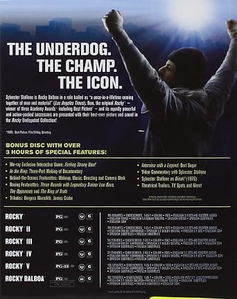 [USADO] Rocky - The Undisputed Collection Blu-Ray
