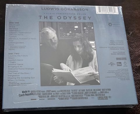 01a The Odyssey - Original Motion Picture Soundtrack CD