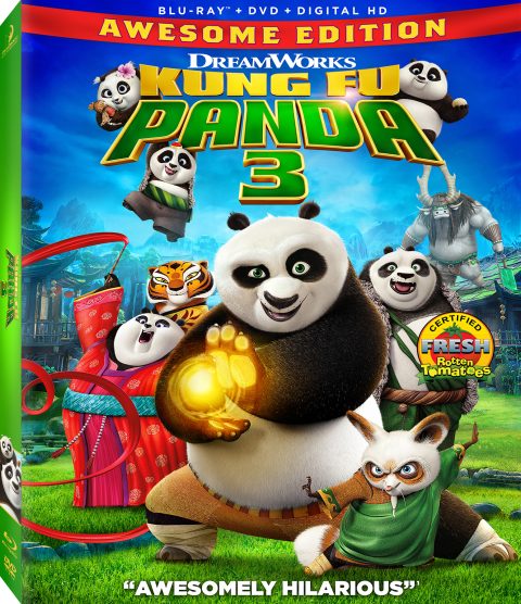[USADO] Kung-Fu Panda 3 Blu-Ray (Awesome Edition) (Incluye Slipcover)