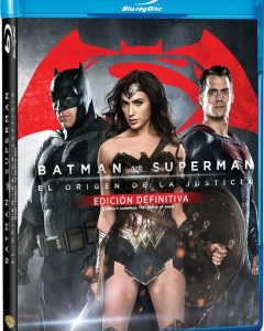 Batman V Superman: Dawn of Justice (El origen de la Justicia) Blu-ray (incluye slipcover)