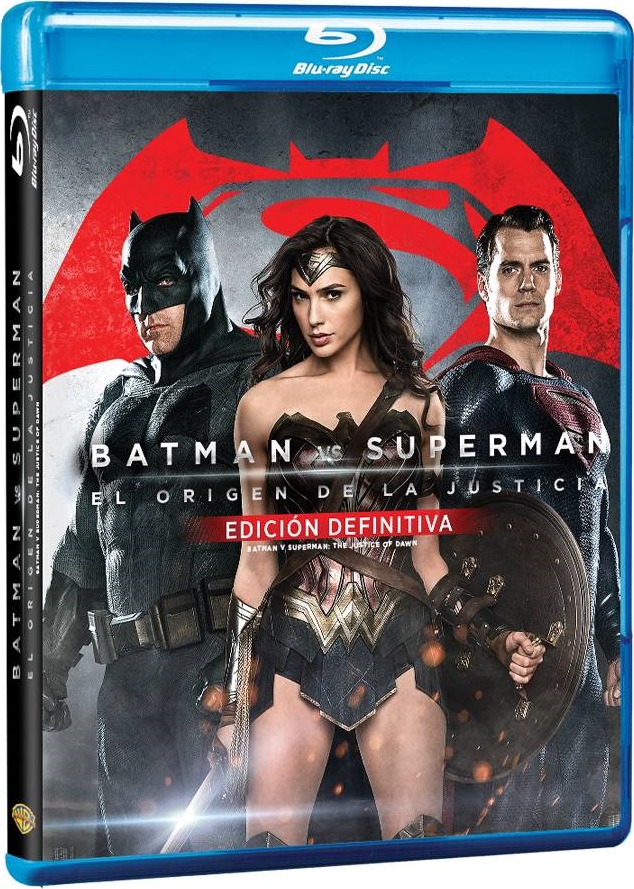 Batman V Superman: Dawn of Justice (El origen de la Justicia) Blu-ray (incluye slipcover)