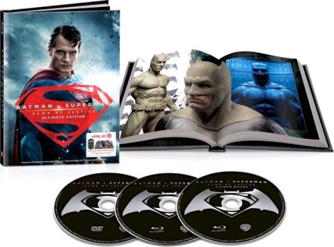 [USADO] Batman v Superman: Dawn of Justice Ultimate Edition Blu-Ray (DigiBook / Lenticular) (Sin J-Card)