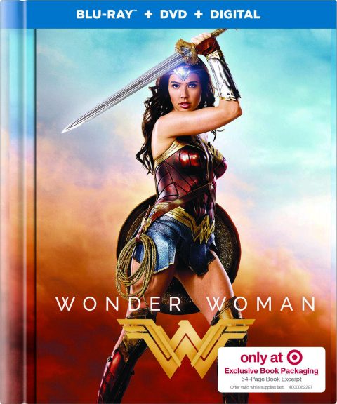 [USADO] Wonder Woman Limited Edition Blu-Ray (Digibook / Lenticular) (Sin J-Card) (Caja Dañada)