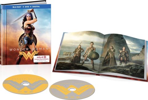 [USADO] Wonder Woman Limited Edition Blu-Ray (Digibook / Lenticular) (Sin J-Card) (Caja Dañada)