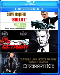 [USADO] Bullitt / The Getaway / The Cincinnati Kid Blu-Ray (Warner Triple Feature)