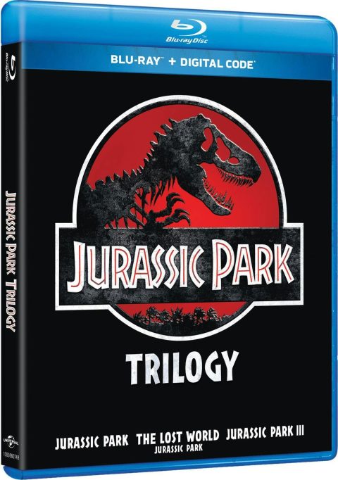 415456_overview Jurassic Park Trilogy (Jurassic Park / The Lost World / Jurassic Park III) Blu-Ray (incluye slipcover)