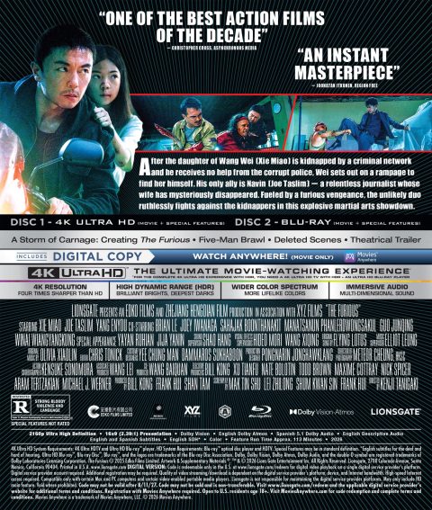 The Furious UHD4K