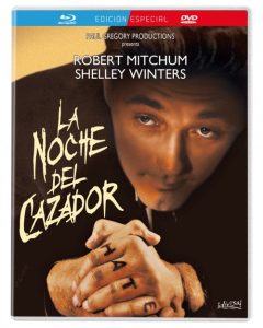 53922_front The Night of the Hunter (La Noche del Cazador) Blu-Ray