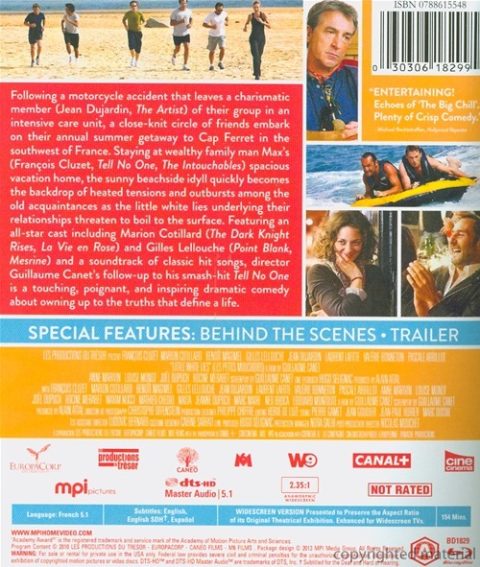Les Petits Mouchoirs (White Little Lies) Blu-ray