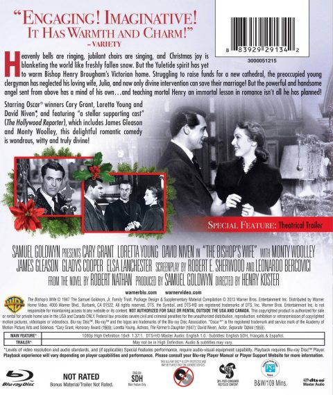 The Bishop's Wife Blu-ray