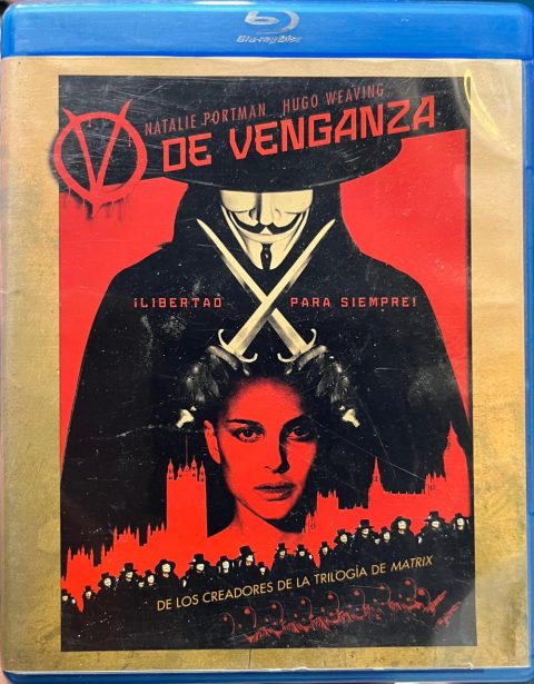 [USADO] V for Vendetta (V de Venganza) Blu-Ray