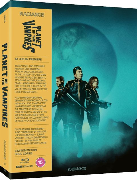 [PREVENTA] Terrore nello spazio (Planet of the Vampires) UHD4K + Blu-Ray (Limited edition to 3.000 copies) (UK)