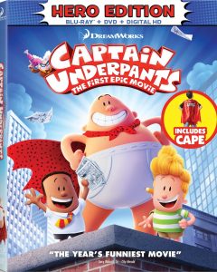 Captain Underpants The First Epic Movie Blu-Ray (Hero Edition)