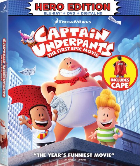 07 Captain Underpants The First Epic Movie Blu-Ray (Hero Edition)