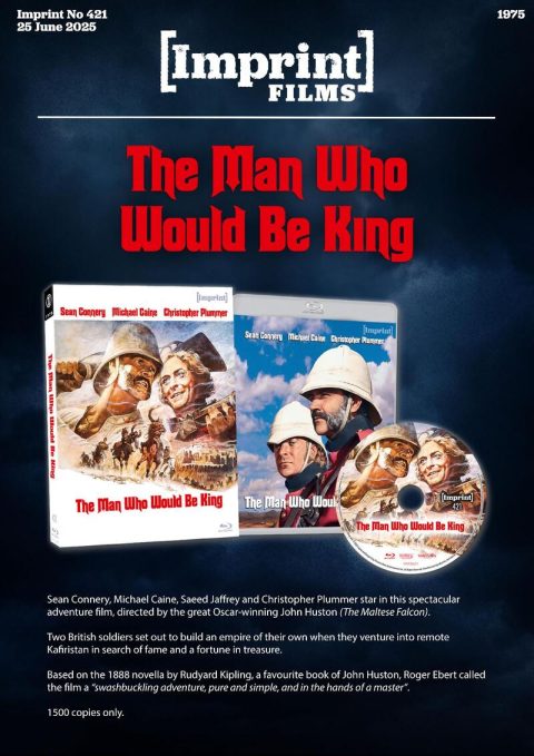 [PREVENTA] The Man Who Would Be King UHD4K (SteelBook) (UK)