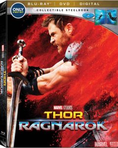 [USADO] Thor: Ragnarok Blu-Ray Steelbook (sin J-Card)