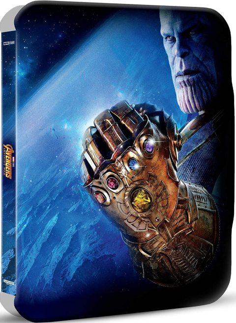 [USADO] Avengers: Infinity War Blu-Ray Steelbook (Sin J-Card)
