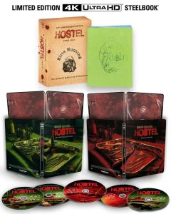 [PREVENTA] Hostel/Hostel: Parte II UHD4K + Blu-Ray (20th Anniversary SteelBook)