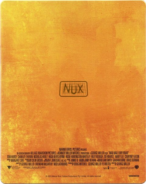 [USADO] Mad Max: Fury Road UHD4K + Blu-Ray (SteelBook / Edition Titans of Cult)
