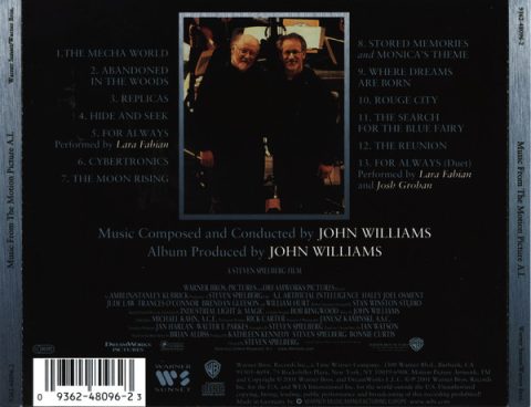 [USADO] A.I. Artificial Intelligence - Music From The Motion Picture CD
