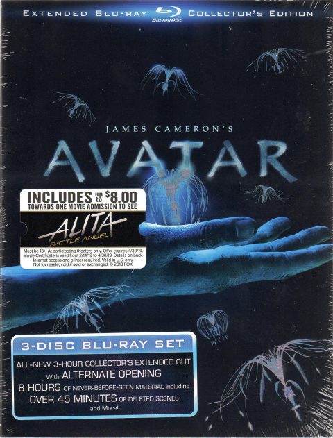 [USADO] Avatar Blu-Ray (Extended Collector's Edition DigiBook)