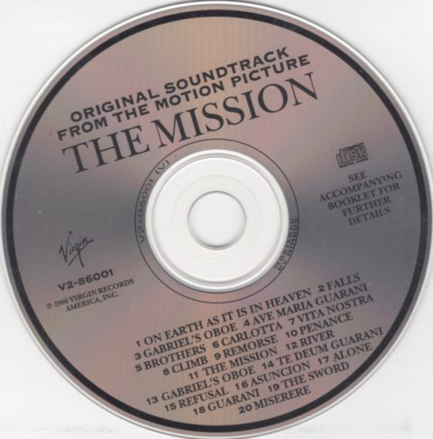 [USADO] The Mission - Original Soundtrack from the Motion Picture CD