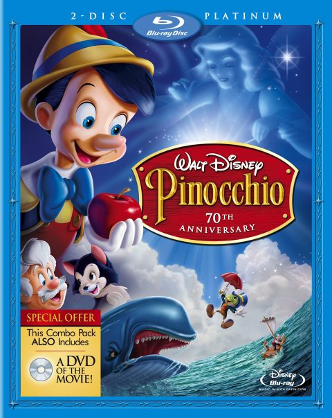 [USADO] Pinocchio Blu-Ray + DVD ZONA 1 (70th Anniversary Platinum Edition)